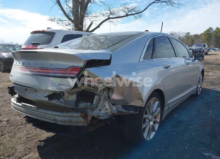 Photo 6 of 2015 Lincoln Mkz (VIN 3LN6L2G9XFR607285)