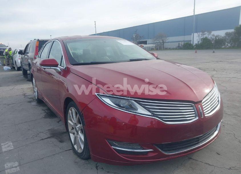 2014 Lincoln Mkz (VIN 3LN6L2GK0ER803608) main photo