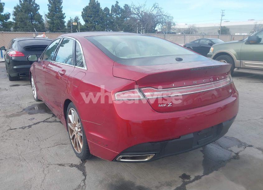 Photo 3 of 2014 Lincoln Mkz (VIN 3LN6L2GK0ER803608)