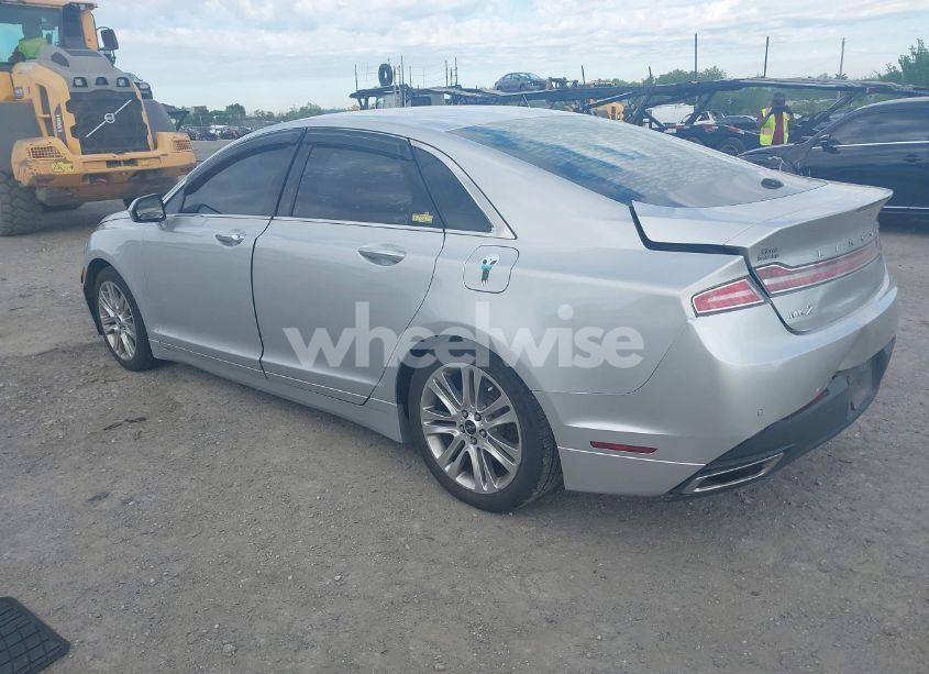 Photo 3 of 2014 Lincoln Mkz (VIN 3LN6L2GK5ER823529)