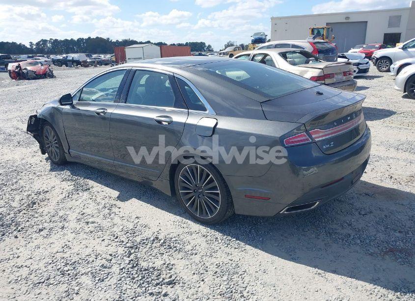 Photo 3 of 2016 Lincoln Mkz (VIN 3LN6L2GK5GR601446)