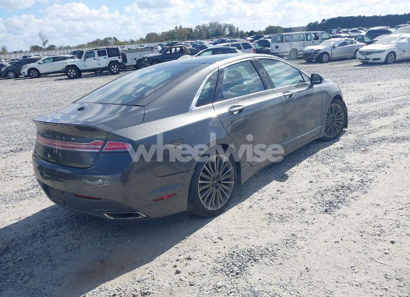 Photo 4 of 2016 Lincoln Mkz (VIN 3LN6L2GK5GR601446)