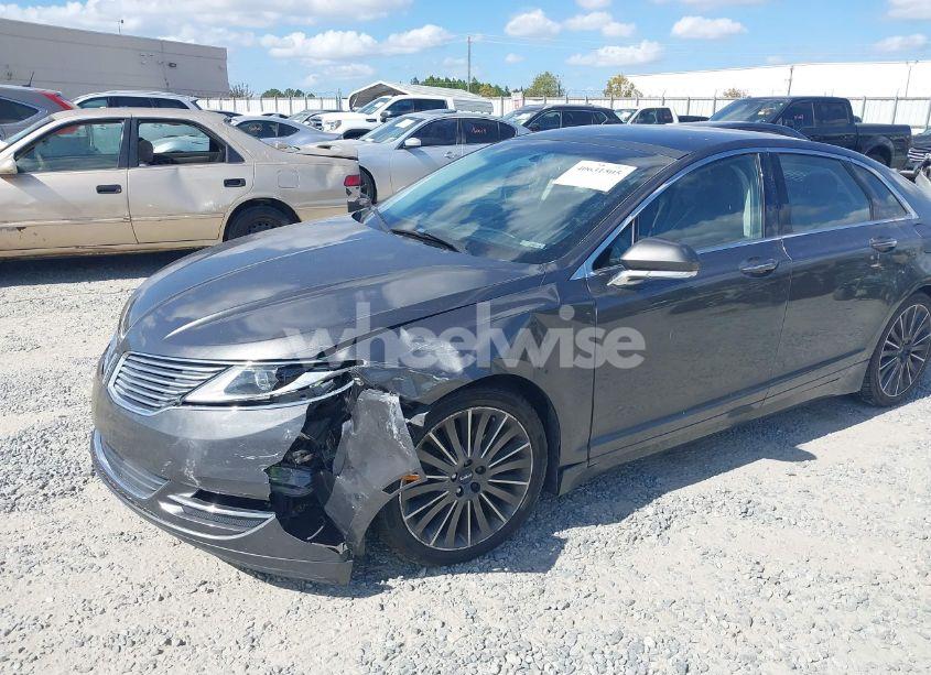 Photo 6 of 2016 Lincoln Mkz (VIN 3LN6L2GK5GR601446)