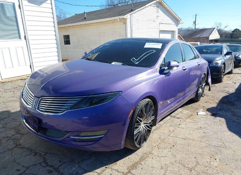 Photo 2 of 2013 Lincoln Mkz (VIN 3LN6L2GK6DR829144)