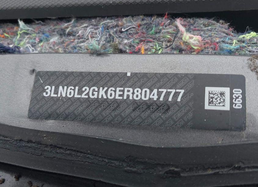 Photo 9 of 2014 Lincoln Mkz (VIN 3LN6L2GK6ER804777)