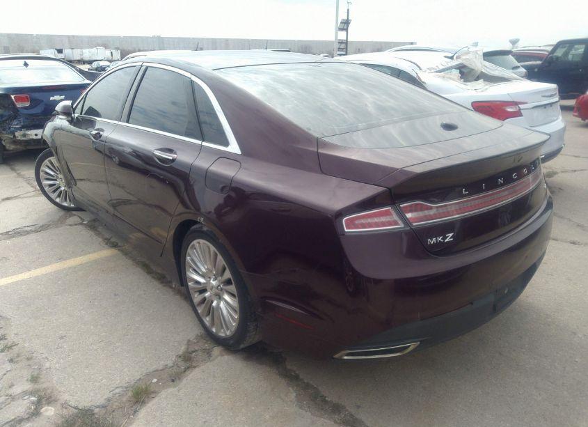 Photo 3 of 2013 Lincoln Mkz (VIN 3LN6L2GK7DR801336)