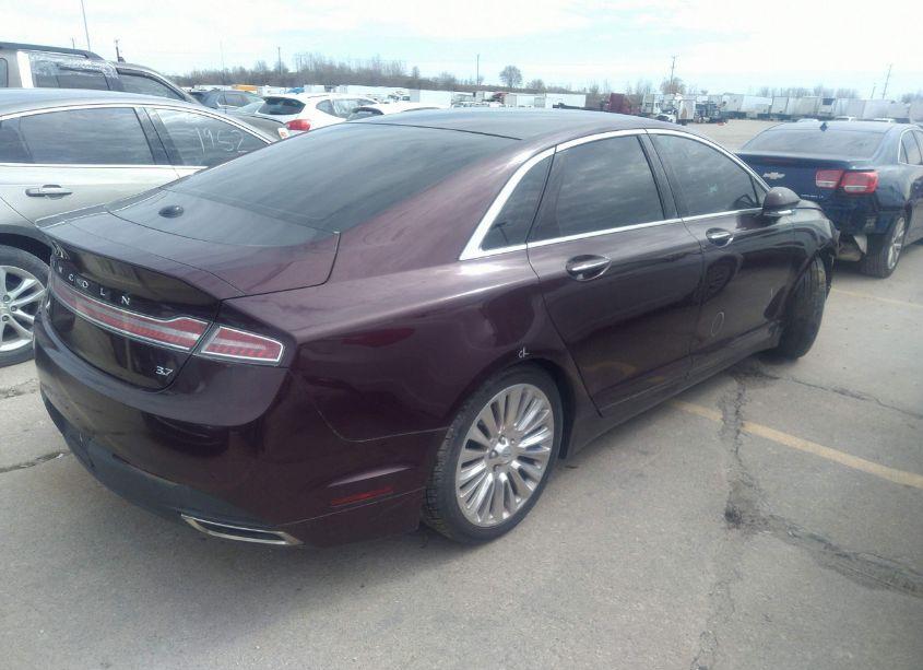 Photo 4 of 2013 Lincoln Mkz (VIN 3LN6L2GK7DR801336)