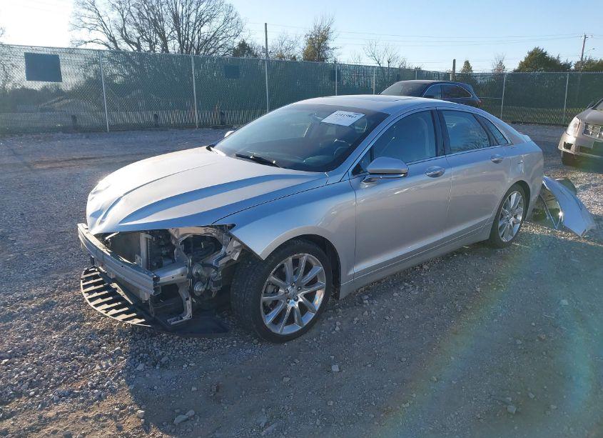 Photo 2 of 2014 Lincoln Mkz (VIN 3LN6L2GK9ER817233)