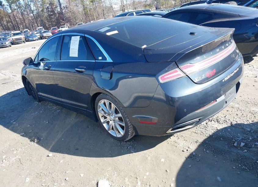 Photo 3 of 2014 Lincoln Mkz (VIN 3LN6L2GKXER825454)