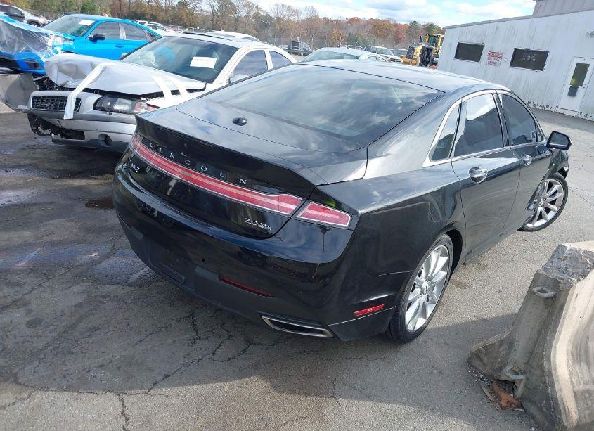 Photo 4 of 2014 Lincoln Mkz (VIN 3LN6L2J92ER821100)