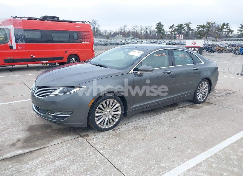 Photo 2 of 2016 Lincoln Mkz (VIN 3LN6L2J94GR629759)