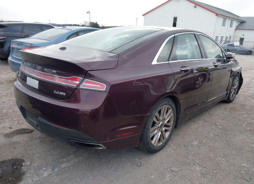 Photo 4 of 2013 Lincoln Mkz (VIN 3LN6L2J95DR821977)