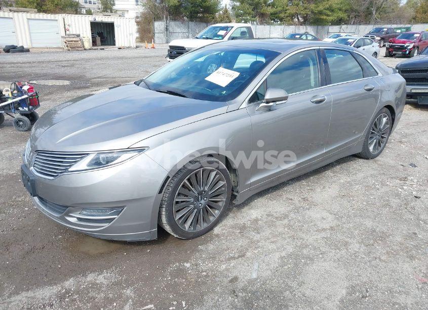 Photo 2 of 2016 Lincoln Mkz (VIN 3LN6L2J97GR620862)
