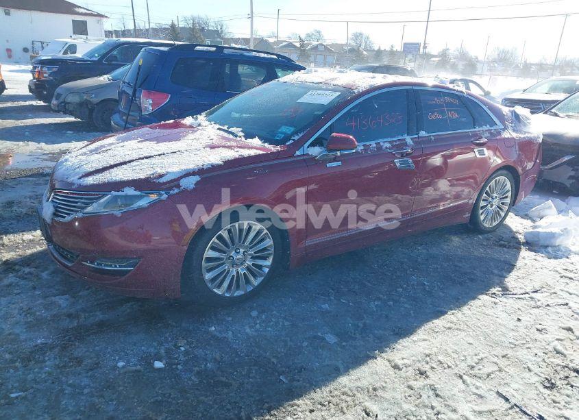 Photo 2 of 2015 Lincoln Mkz (VIN 3LN6L2J98FR605818)