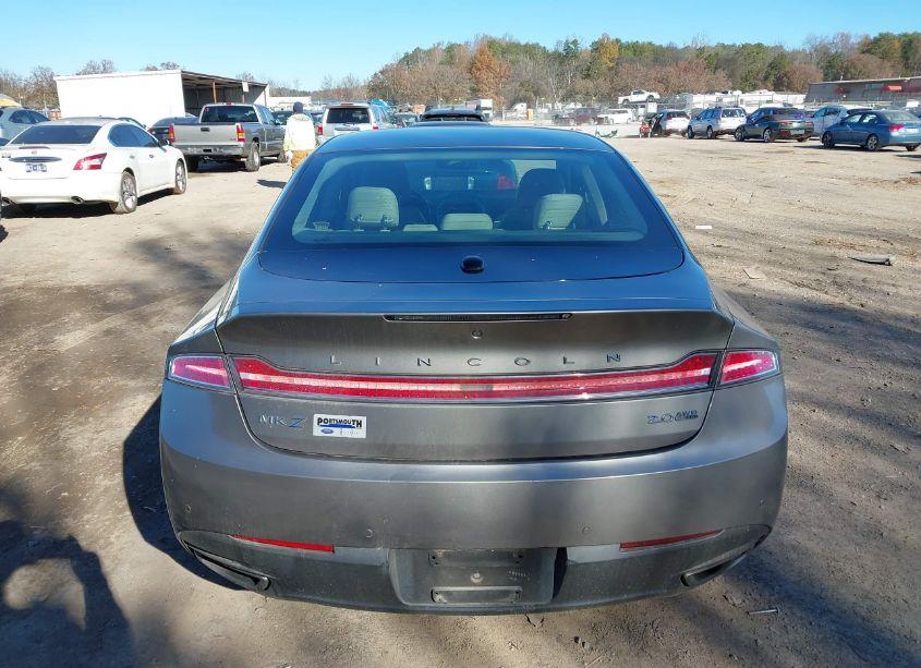 Photo 16 of 2016 Lincoln Mkz (VIN 3LN6L2J99GR620863)