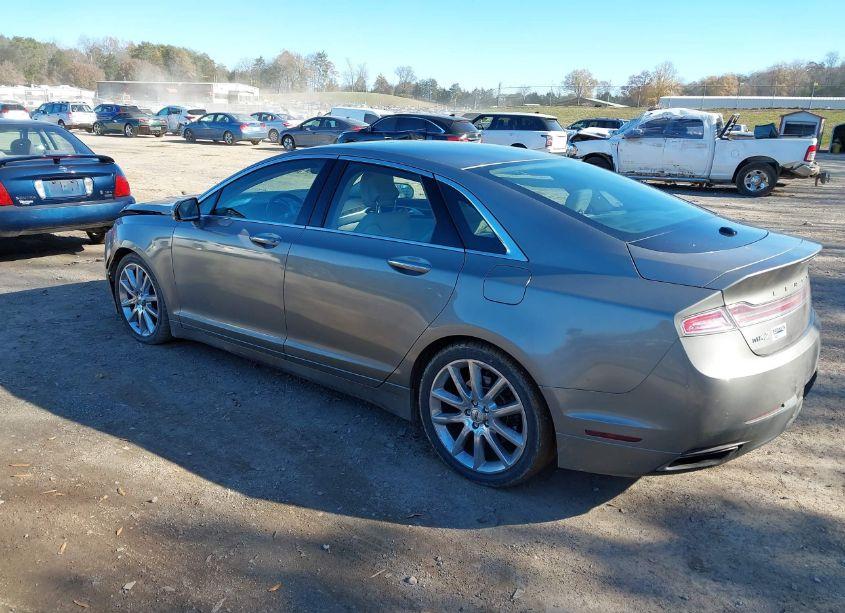 Photo 3 of 2016 Lincoln Mkz (VIN 3LN6L2J99GR620863)