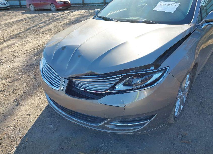 Photo 6 of 2016 Lincoln Mkz (VIN 3LN6L2J99GR620863)