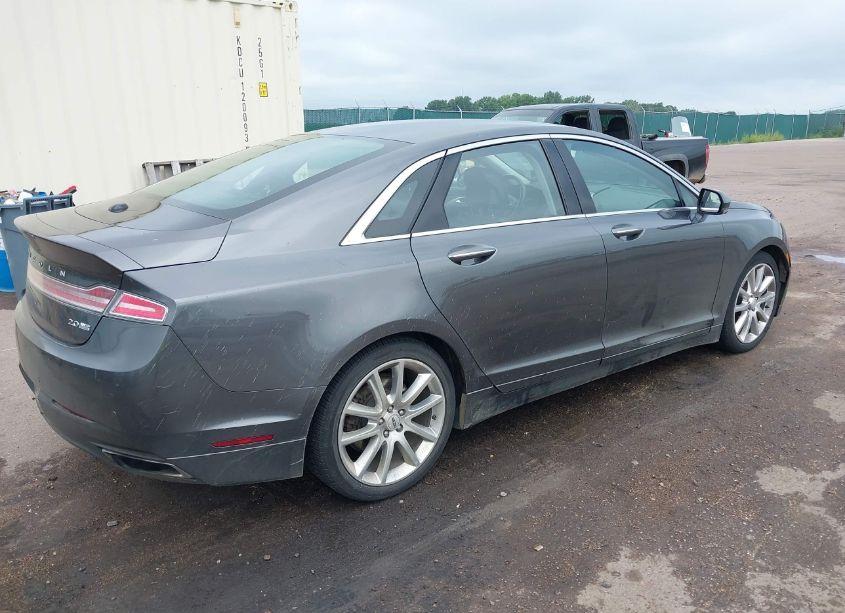 Photo 4 of 2016 Lincoln Mkz (VIN 3LN6L2J9XGR634206)
