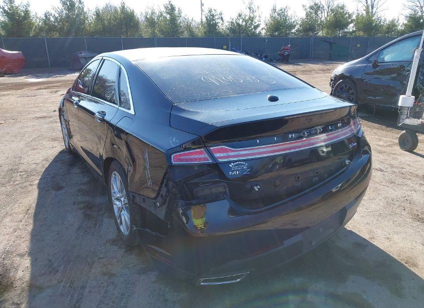 Photo 3 of 2014 Lincoln Mkz (VIN 3LN6L2JK0ER827397)