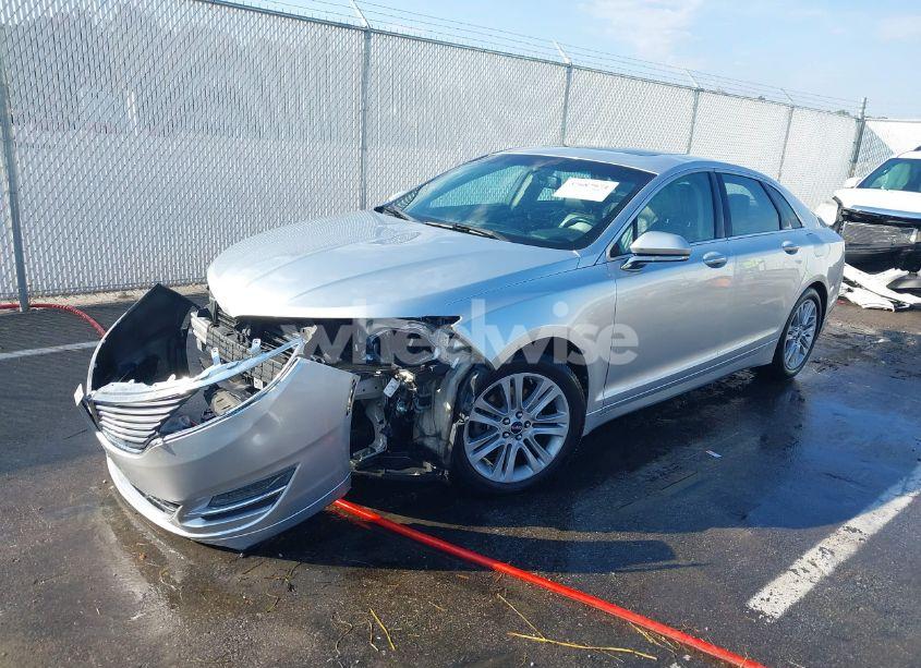 Photo 2 of 2013 Lincoln Mkz (VIN 3LN6L2JK6DR801918)