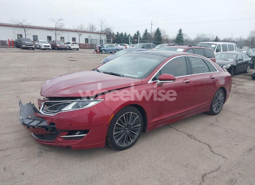 Photo 2 of 2016 Lincoln Mkz (VIN 3LN6L2JK7GR628866)