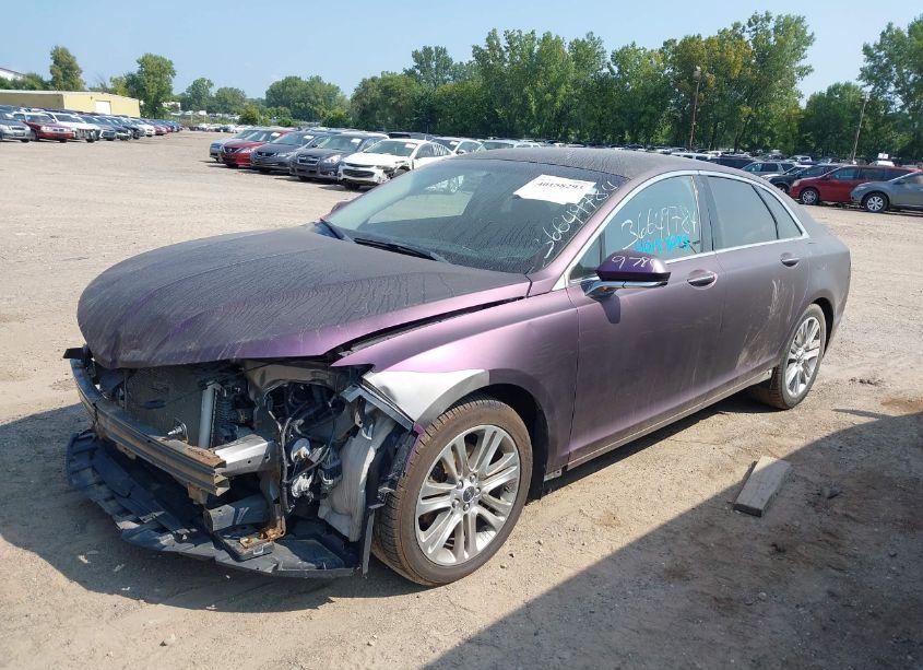 Photo 2 of 2015 Lincoln Mkz (VIN 3LN6L2JK8FR622301)