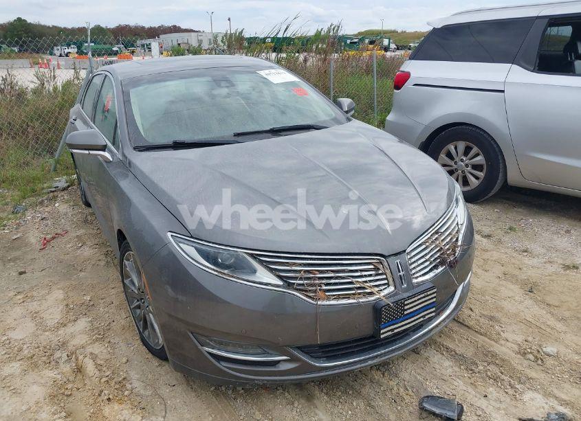 2014 Lincoln Mkz HYBRID (VIN 3LN6L2LU1ER814964) main photo