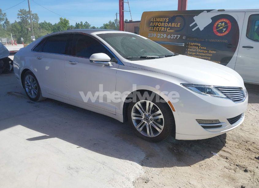 2014 Lincoln Mkz HYBRID (VIN 3LN6L2LU1ER835376) main photo