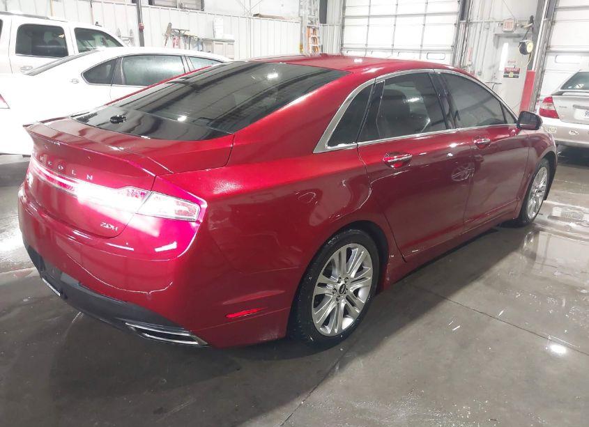 Photo 4 of 2016 Lincoln Mkz HYBRID (VIN 3LN6L2LU1GR631969)