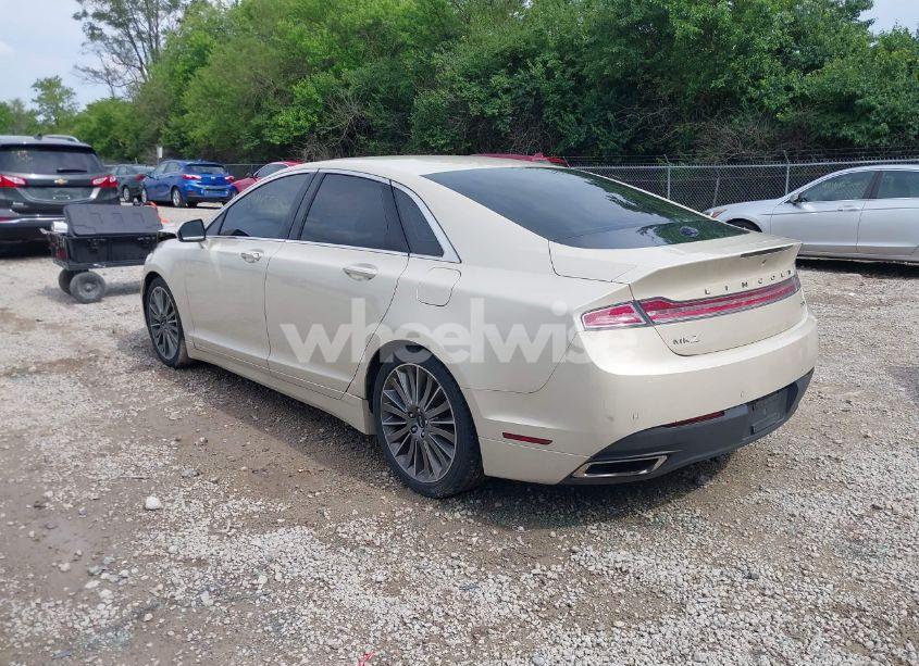 Photo 3 of 2015 Lincoln Mkz HYBRID (VIN 3LN6L2LU4FR603033)