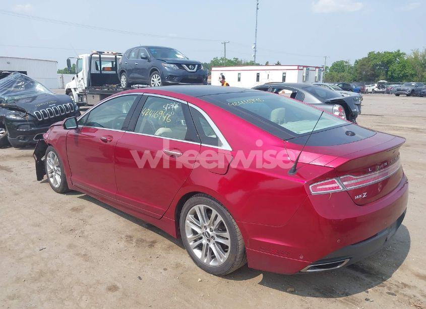 Photo 3 of 2013 Lincoln Mkz HYBRID (VIN 3LN6L2LU6DR816112)