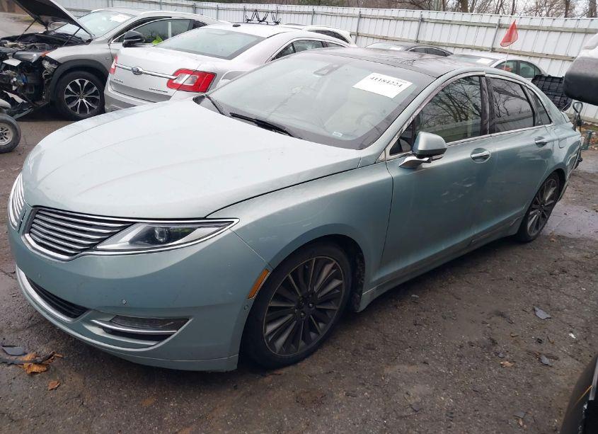 Photo 2 of 2013 Lincoln Mkz HYBRID (VIN 3LN6L2LU9DR812183)