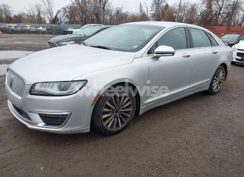Photo 2 of 2017 Lincoln Mkz PREMIERE (VIN 3LN6L5A90HR610693)