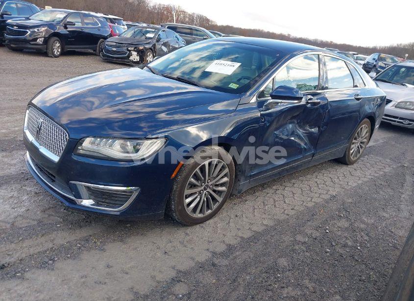 Photo 2 of 2017 Lincoln Mkz PREMIERE (VIN 3LN6L5A93HR620473)
