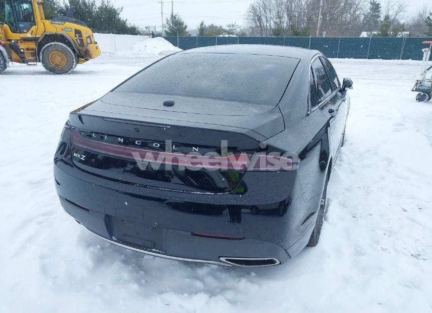 Photo 4 of 2017 Lincoln Mkz PREMIERE (VIN 3LN6L5A97HR604860)