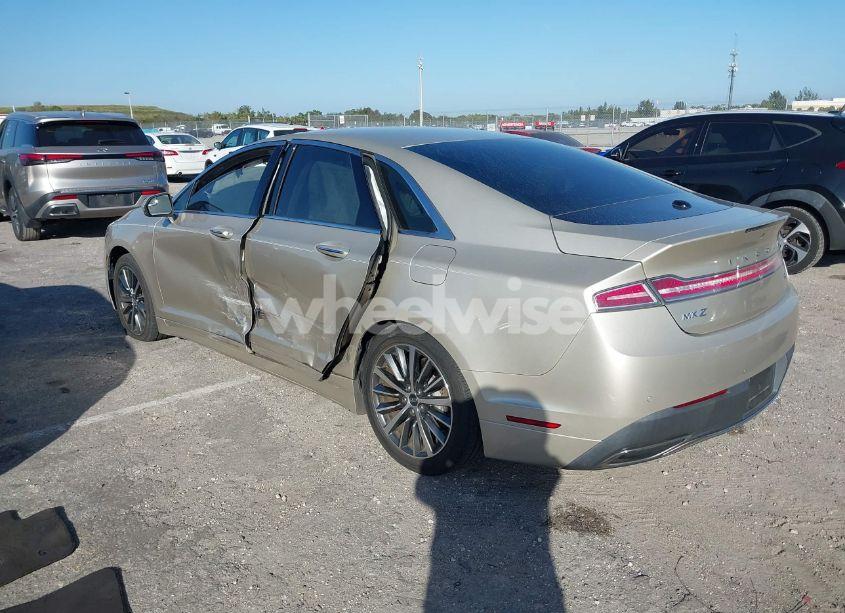 Photo 3 of 2017 Lincoln Mkz PREMIERE (VIN 3LN6L5A98HR649533)