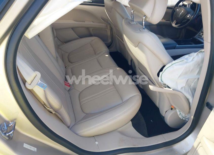 Photo 8 of 2017 Lincoln Mkz PREMIERE (VIN 3LN6L5A98HR649533)