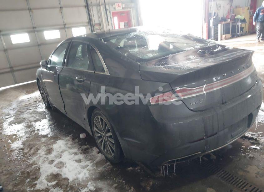 Photo 3 of 2017 Lincoln Mkz PREMIERE (VIN 3LN6L5A9XHR601189)