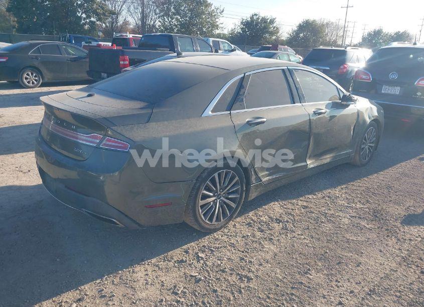 Photo 4 of 2017 Lincoln Mkz PREMIERE (VIN 3LN6L5B98HR639308)