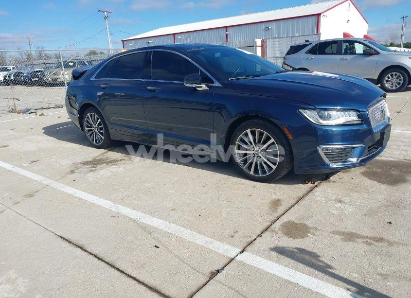 2017 Lincoln Mkz SELECT (VIN 3LN6L5C95HR649843) main photo