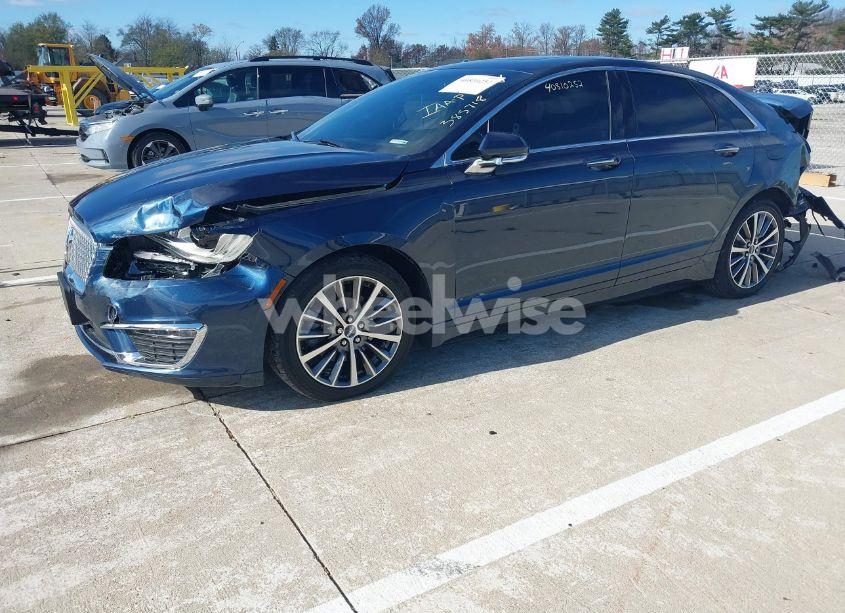 Photo 2 of 2017 Lincoln Mkz SELECT (VIN 3LN6L5C95HR649843)