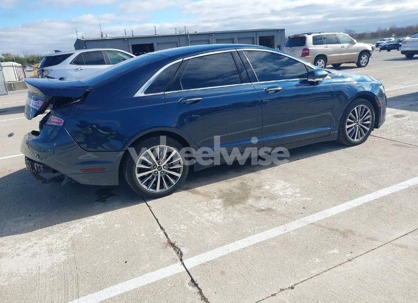 Photo 4 of 2017 Lincoln Mkz SELECT (VIN 3LN6L5C95HR649843)
