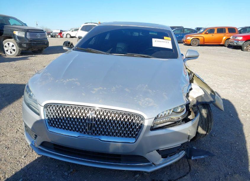 Photo 12 of 2017 Lincoln Mkz SELECT (VIN 3LN6L5C99HR614643)