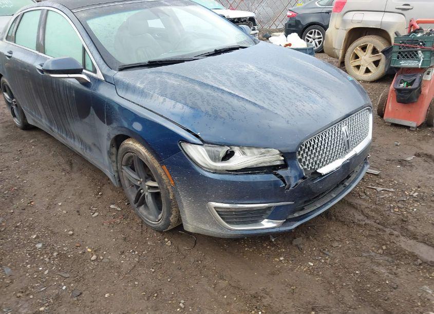2017 Lincoln Mkz SELECT (VIN 3LN6L5C99HR651126) main photo