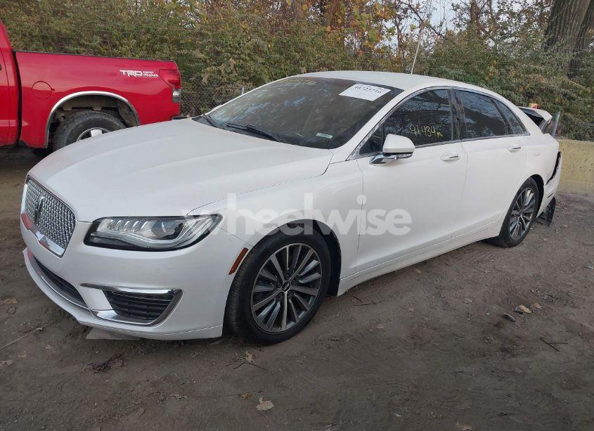 Photo 2 of 2017 Lincoln Mkz SELECT (VIN 3LN6L5C9XHR664872)