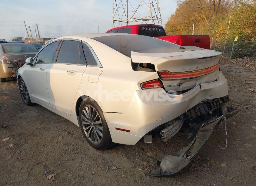 Photo 6 of 2017 Lincoln Mkz SELECT (VIN 3LN6L5C9XHR664872)
