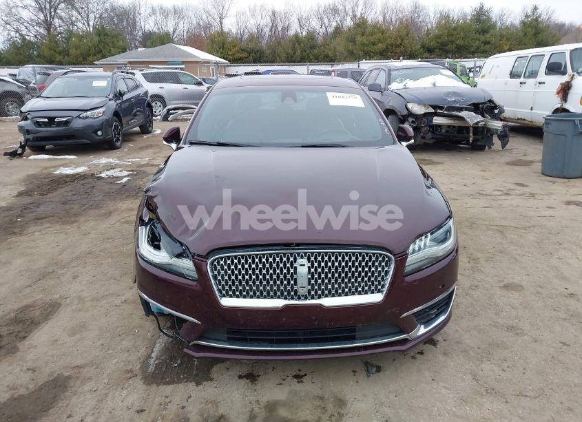 Photo 12 of 2017 Lincoln Mkz SELECT (VIN 3LN6L5CC3HR620854)