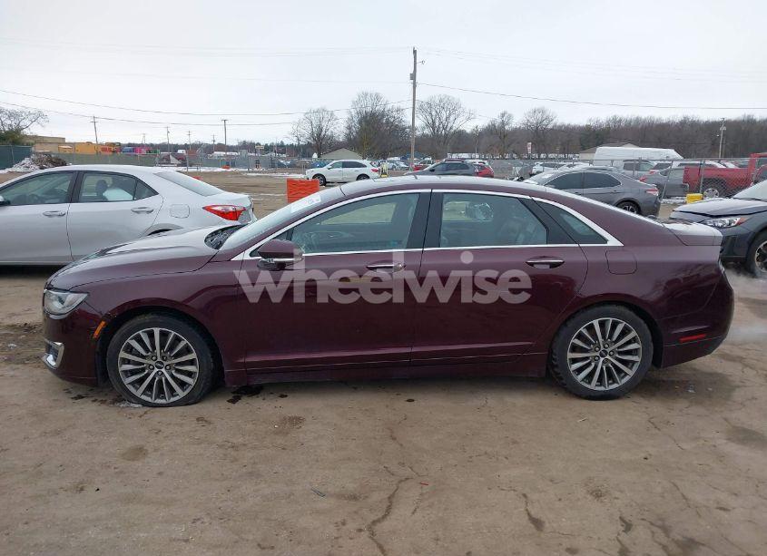 Photo 14 of 2017 Lincoln Mkz SELECT (VIN 3LN6L5CC3HR620854)