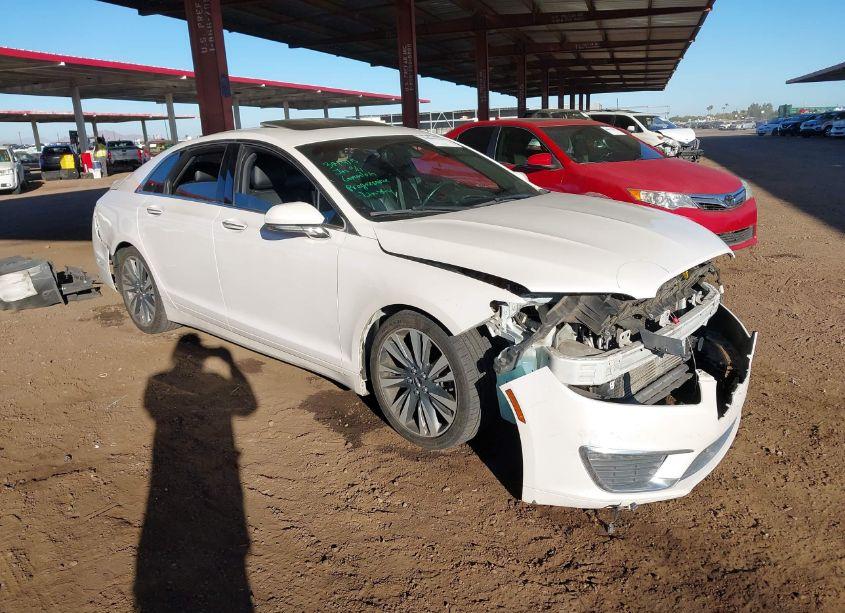 2017 Lincoln Mkz SELECT (VIN 3LN6L5D9XHR609644) main photo