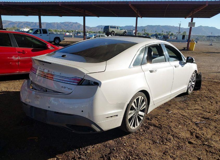 Photo 4 of 2017 Lincoln Mkz SELECT (VIN 3LN6L5D9XHR609644)